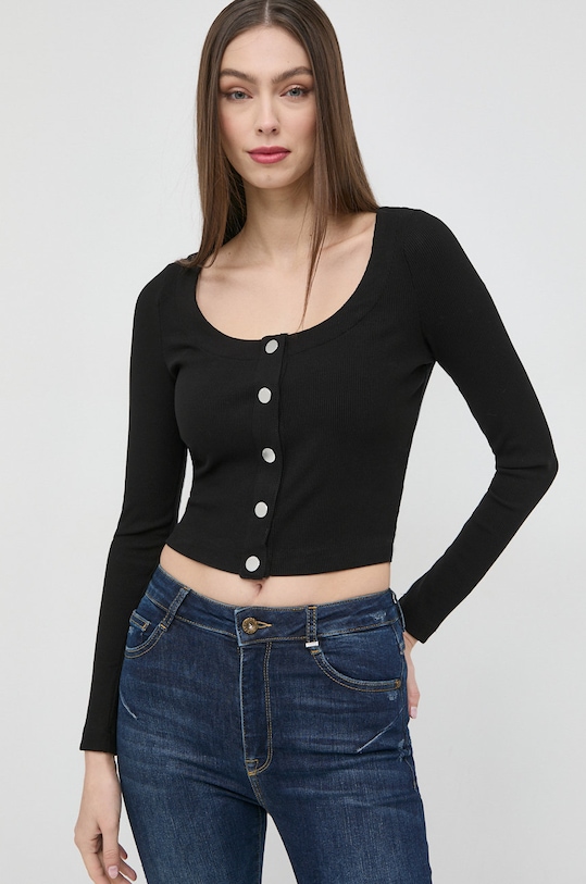 Guess bluzka czarny W2YP10.K8RT2