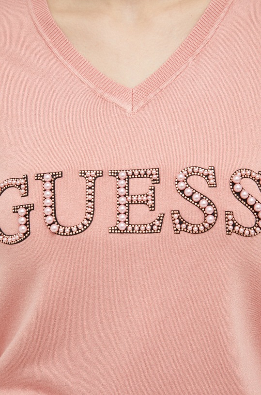 Guess sweter W2YR26.Z2NQ0 różowy