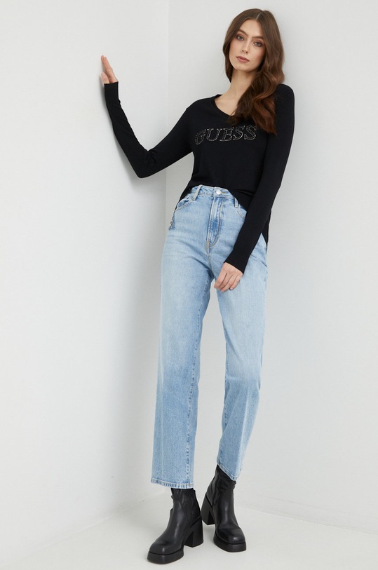 Guess sweter W2YR26.Z2NQ0 czarny AW22