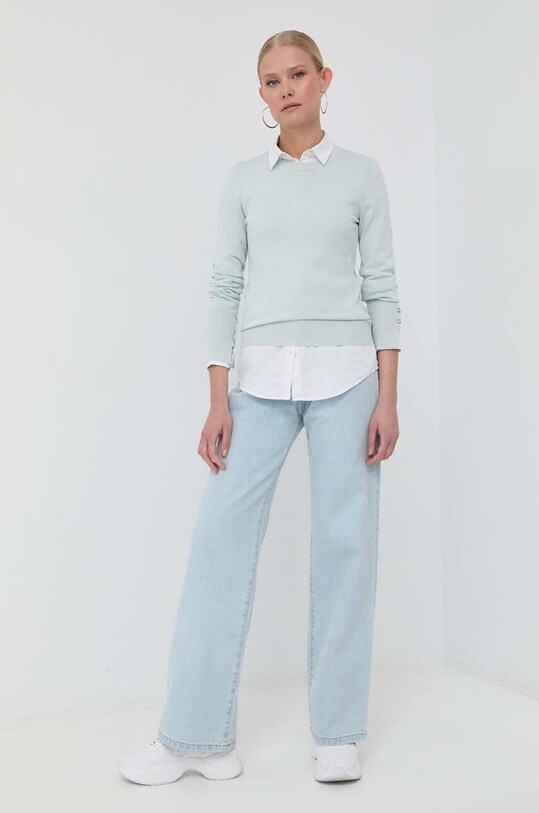 Свитер Guess W2YR30.Z2V62 голубой AW24