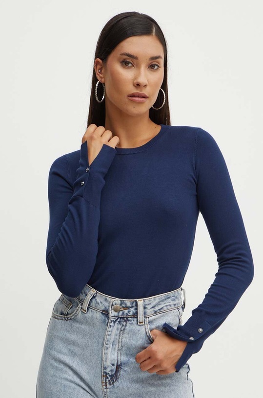 Guess sweter ELINOR pozostałe granatowy W2YR30.Z2V62