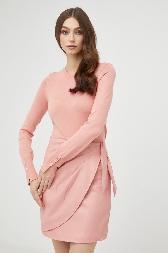 Guess sweter ELINOR pozostałe różowy W2YR30.Z2V62