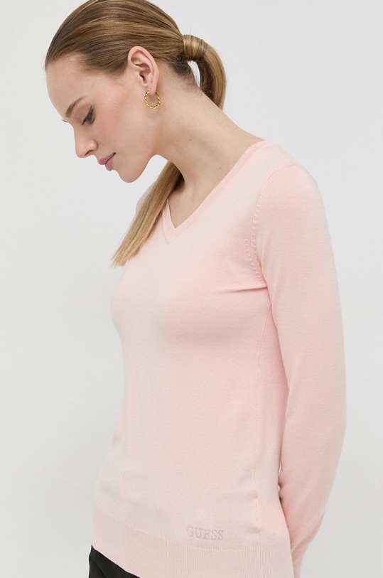 Guess sweter GENA pozostałe różowy W2YR31.Z2V62