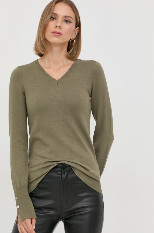 Guess sweter GENA pozostałe zielony W2YR31.Z2V62