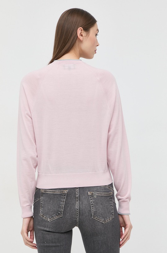 Odzież Emporio Armani sweter wełniany 6L2MTI.2M03Z fioletowy