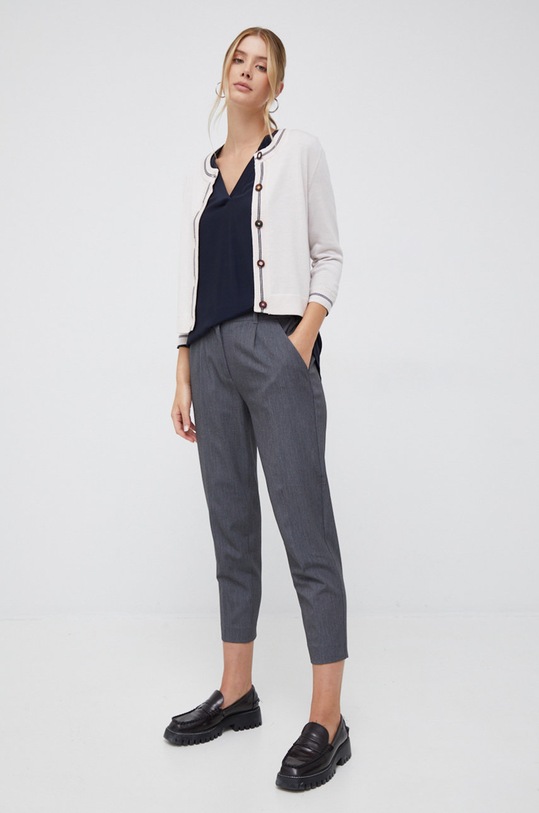 Volnena jopica PS Paul Smith W2R.159N.J30929 roza AW22