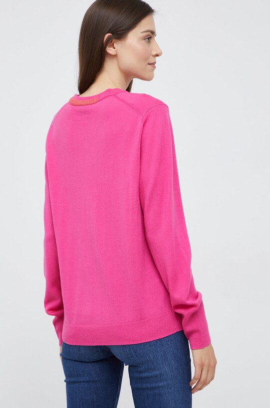 Odzież PS Paul Smith sweter wełniany W2R.156N.J30929 różowy