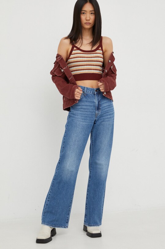 Top από μείγμα μαλλιού Levi's A3234.0001 πολύχρωμο AW22
