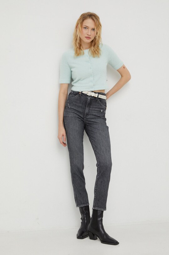 Πλεκτή ζακέτα Levi's A3238.0001 τιρκουάζ AW22