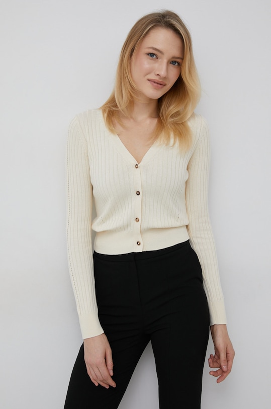 Pepe Jeans kardigan Babu beżowy PL701876.804