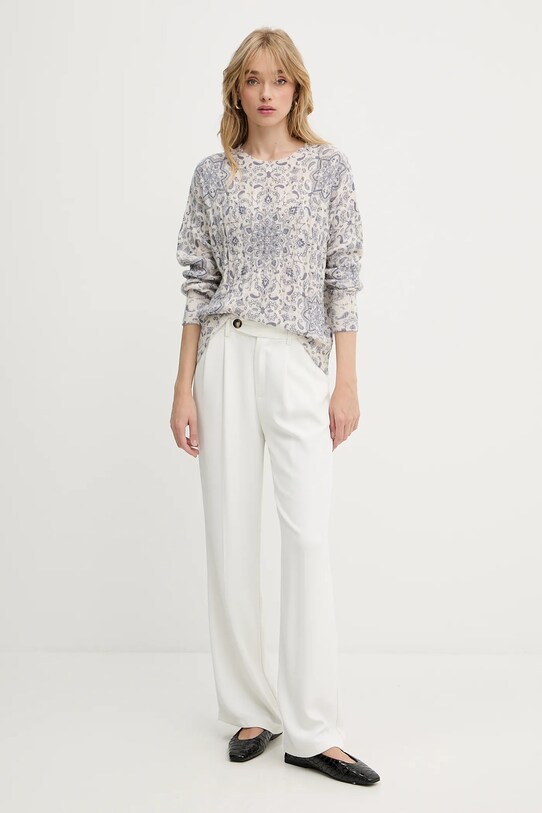 Светр з домішкою вовни Guess W2BR27.Z31K0 бежевий AW23