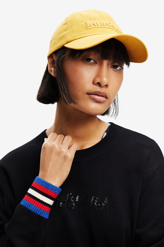 Desigual sweter 22WWJF15 czarny AW22