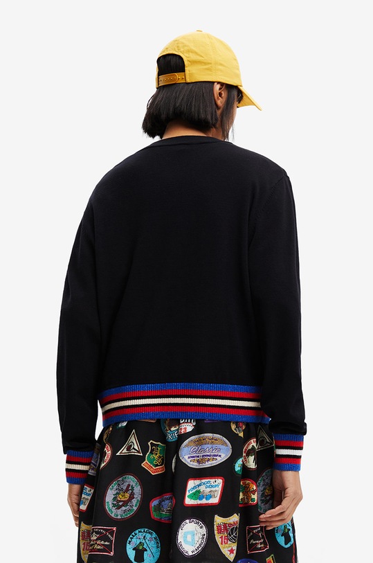 Desigual sweter czarny 22WWJF15