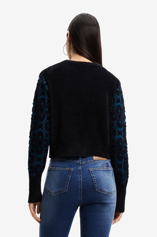 Desigual pulover negru 22WWJF57