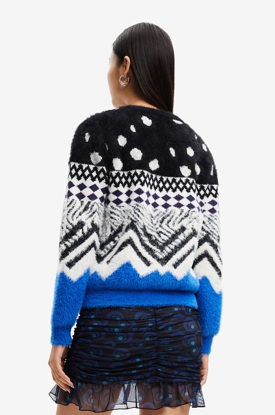 Desigual pulóver többszínű 22WWJF73