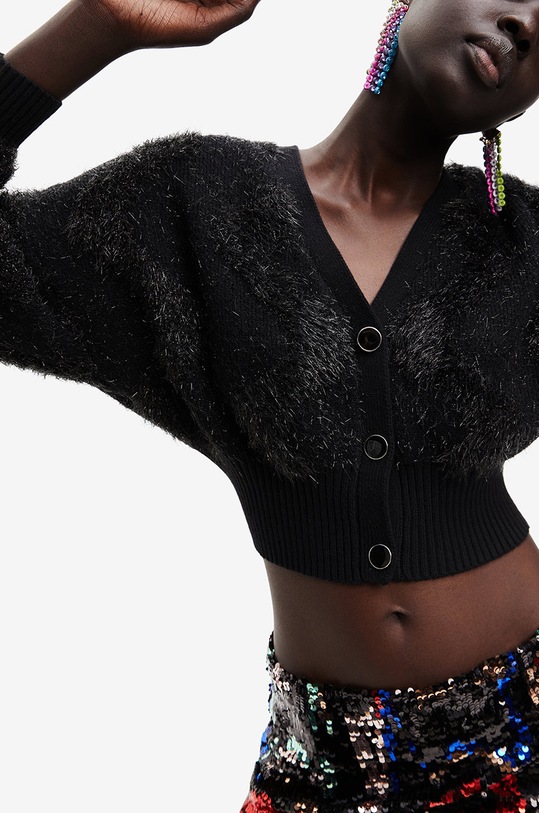 Жилетка Desigual 22WWJF79 черен AW22