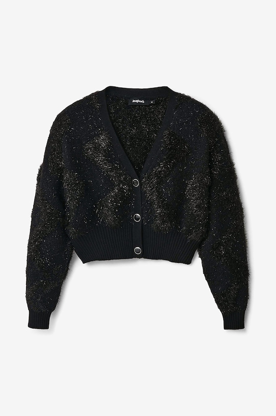 Desigual kardigan 22WWJF79 czarny