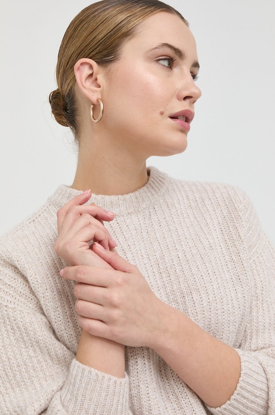 Vlněný svetr Marella béžová 33662526200