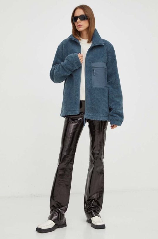Samsoe Samsoe sweter wełniany F18422025 beżowy AW24