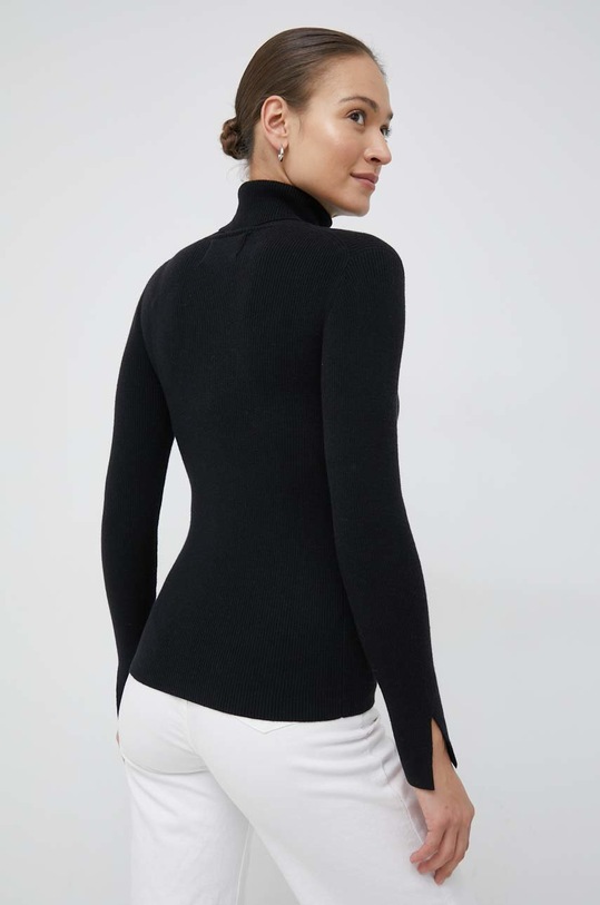 Odzież Calvin Klein Jeans sweter z domieszką wełny J20J219779.9BYY czarny
