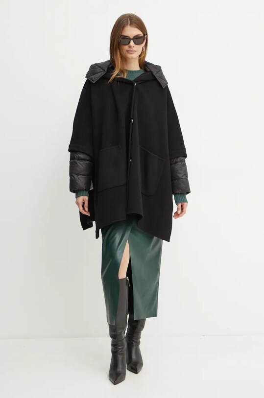 Светр з домішкою вовни BOSS 50478315 зелений AW24