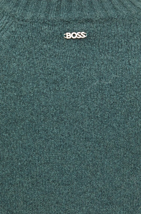 BOSS pulover din amestec de lână Febisan 50478315 verde