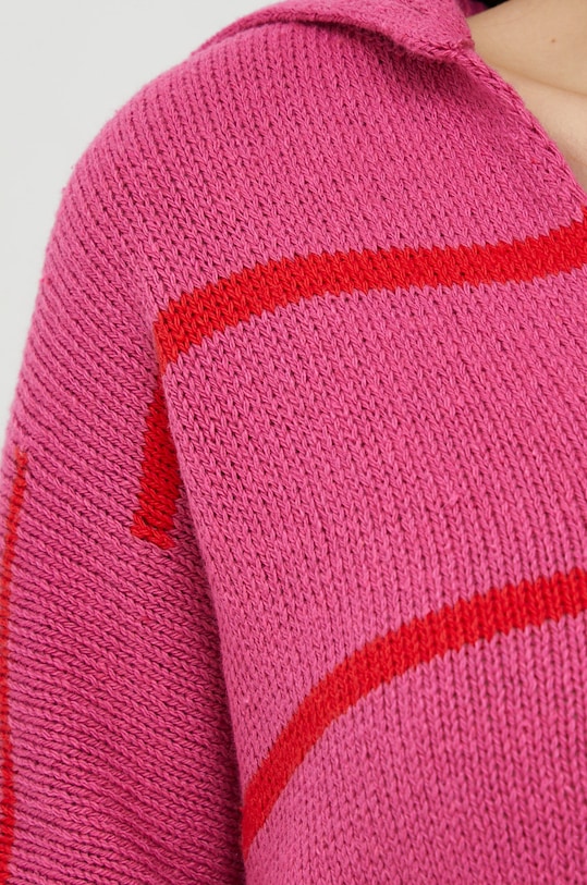 United Colors of Benetton sweter 1040E3006.9L5 różowy