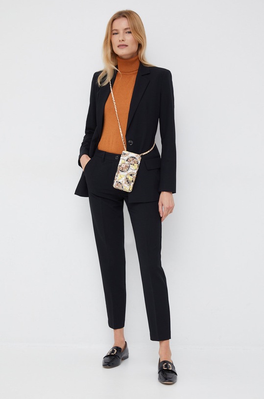 United Colors of Benetton pulover din amestec de lana 108AE200J.37D maro AW22