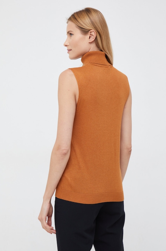 Îmbrăcăminte United Colors of Benetton pulover din amestec de lana 108AE200J.37D maro