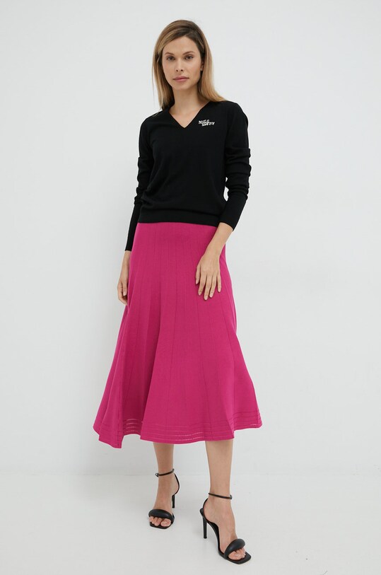 Miss Sixty sweter wełniany 6W3RJ1700000 czarny AW22