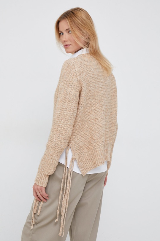 Odzież Pennyblack sweter z domieszką wełny 23641322 brązowy