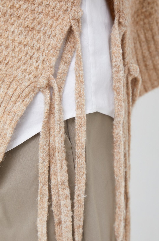 Pennyblack sweter z domieszką wełny 23641322 brązowy