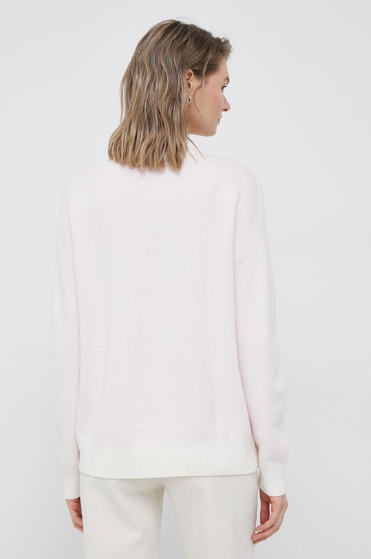 Ρούχα Πουλόβερ με προσθήκη μαλλιού United Colors of Benetton X Pantone 1135E103L.901 ροζ