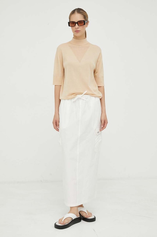 G-Star pulover de bumbac D21962.D166 galben SS23