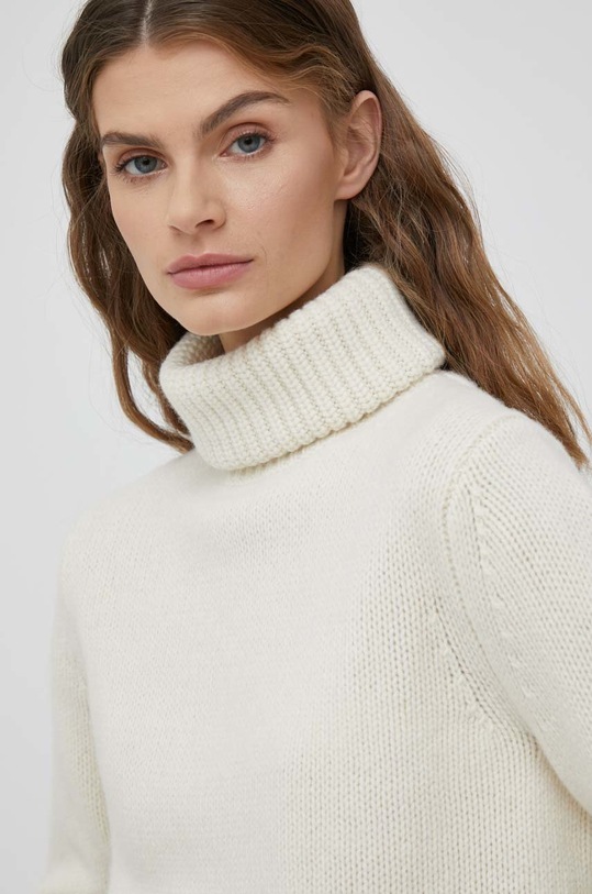 Polo Ralph Lauren sweter wełniany kapsuła Creamy Dreamy beżowy 211881620002