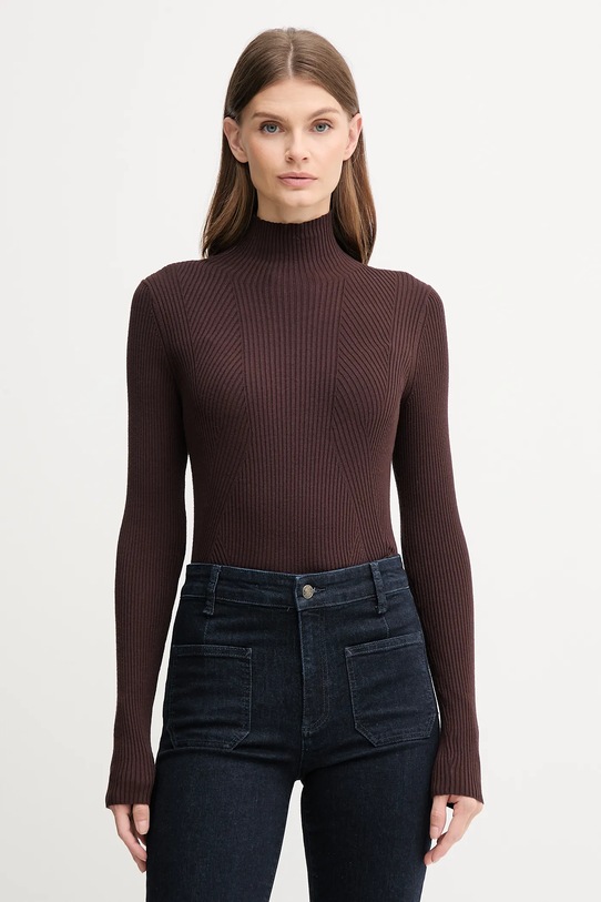 Joop! sweter pozostałe brązowy 30033369