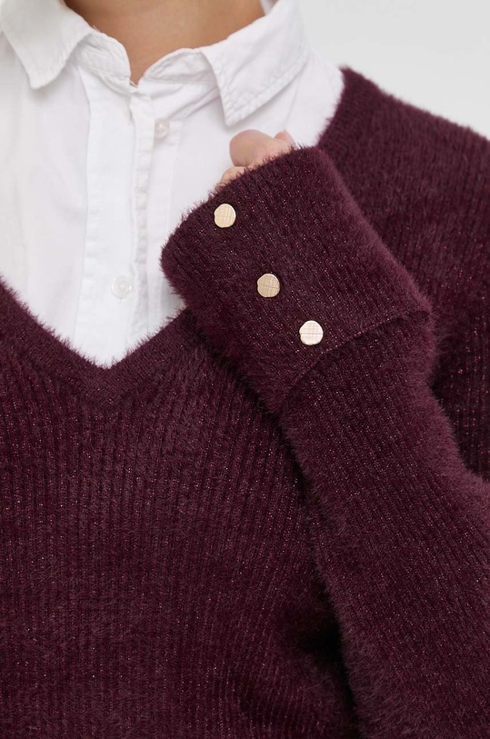 Πουλόβερ Morgan MOOVE1 MOOVE1.RED.VELVET μπορντό