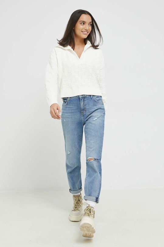 Abercrombie & Fitch pulover KI150.2717.101 bej AW22