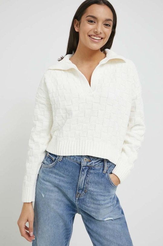 Pulover Abercrombie & Fitch bež KI150.2717.101