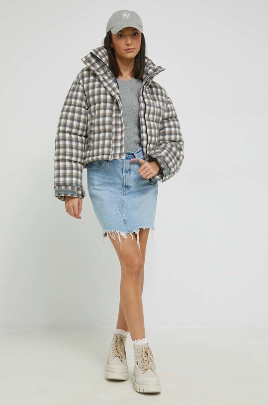 Pulover od kašmira Abercrombie & Fitch KI150.2723.112 siva AW22