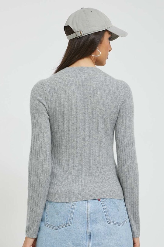 Odzież Abercrombie & Fitch sweter kaszmirowy KI150.2723.112 szary