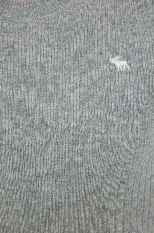 Abercrombie & Fitch sweter kaszmirowy KI150.2723.112 szary