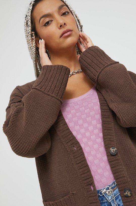 Kardigan Abercrombie & Fitch KI150.2732.410 hnědá