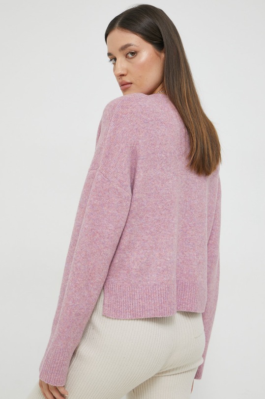 Îmbrăcăminte Abercrombie & Fitch cardigan din amestec de lana KI150.2753.630 violet