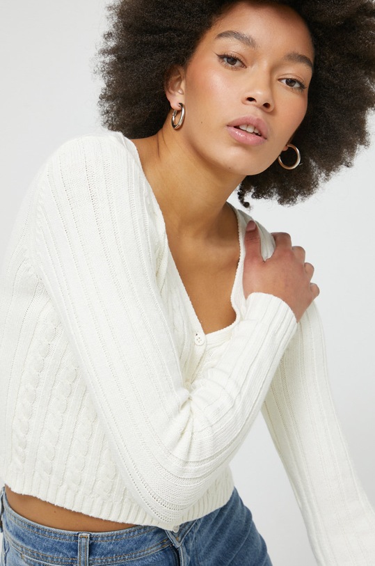 Hollister Co. kardigan pozostałe beżowy KI350.2135.100