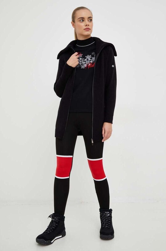 Vuneni pulover Newland N46110.108 crna AW22