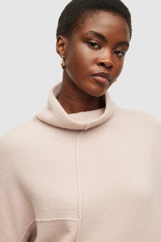 Πουλόβερ AllSaints WK076W μπεζ AW22