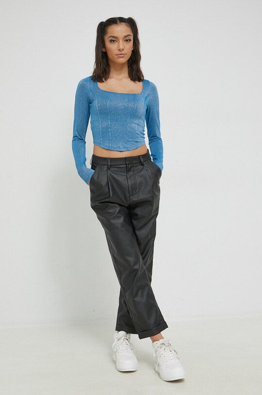 Μπλουζάκι Hollister Co. KI339.2793.221 μπλε AW22