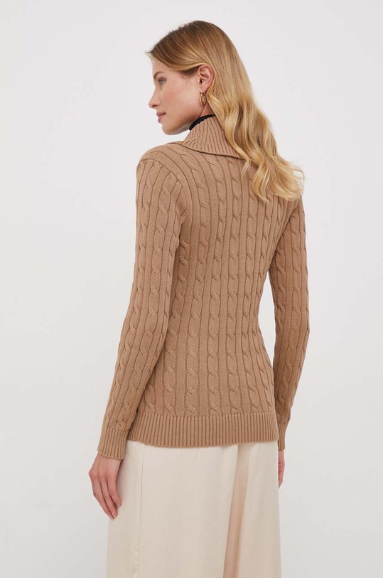 Odzież Lauren Ralph Lauren sweter bawełniany 200808258 beżowy