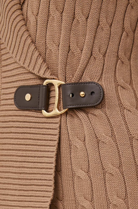 Lauren Ralph Lauren maglione in cotone 200808258 beige